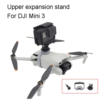 Za dji mini 3 pribor Vrh širitev adapter bracket 1/4 vijak panoramski akcijska kamera vgrajena drone Za dji mini 3 accessor